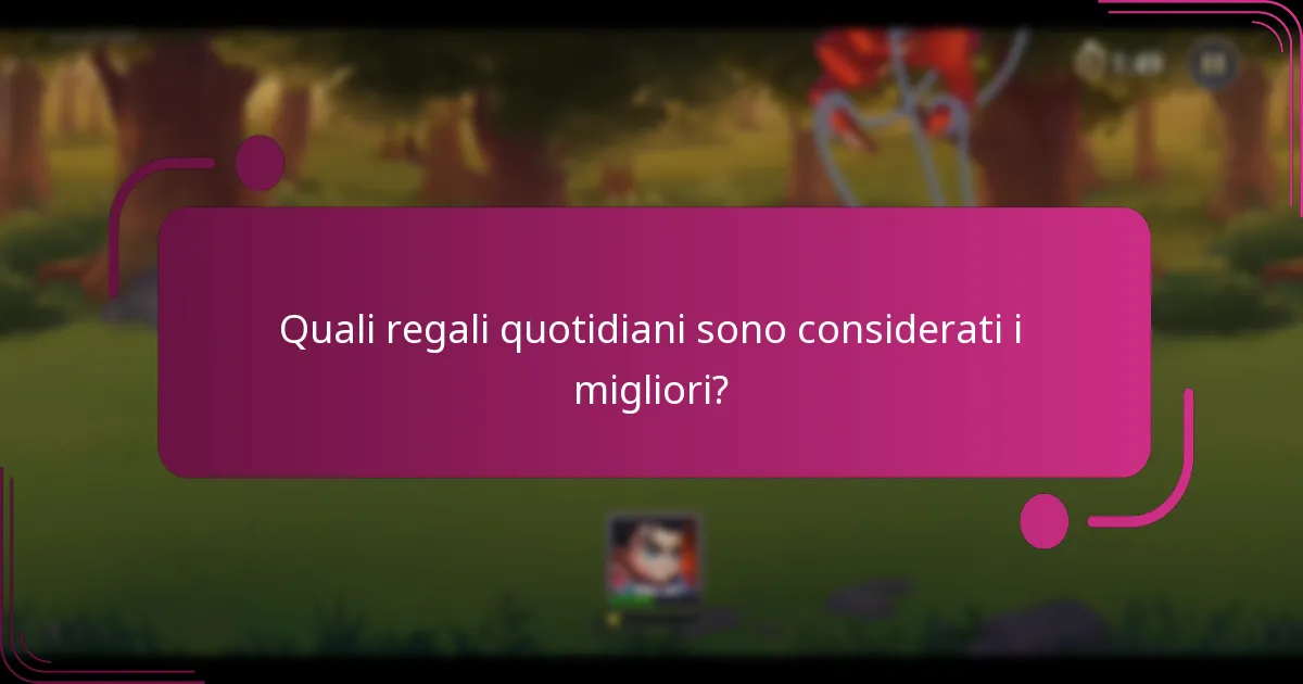 Quali regali quotidiani sono considerati i migliori?